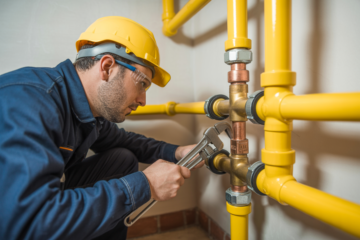Gas Pipe Installation service by 5 Bros Plumbing